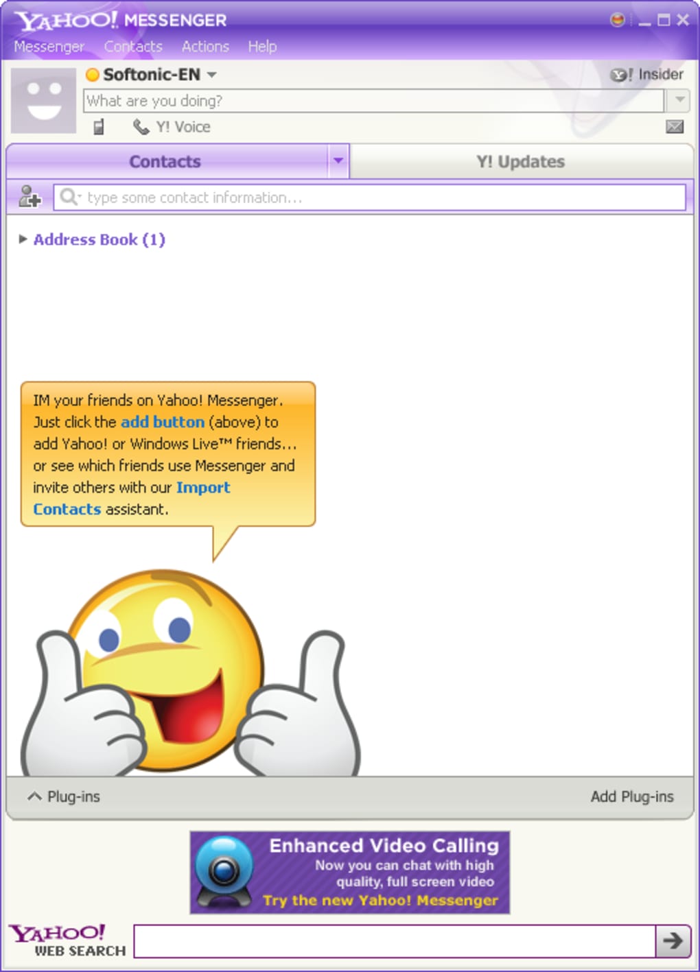 Download yahoo instant messenger for mac os